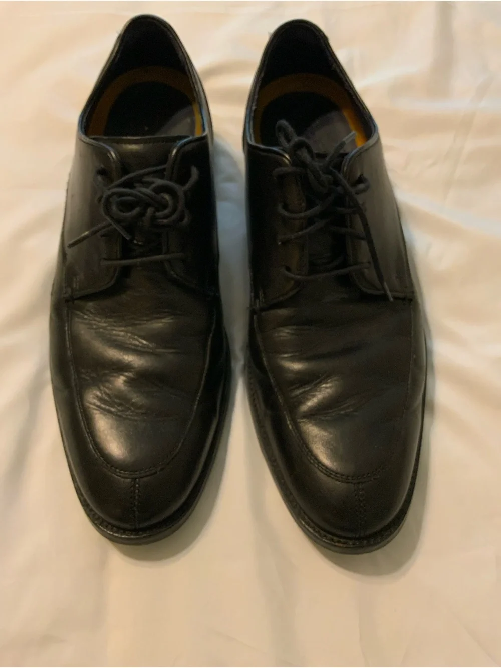 Cole Haan Lenox Hill Split Toe Oxford Shoes Mens Size 9M Black Leather